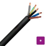INSTALLATIEKABEL - H05RN-F CTMB câble souple caoutchouc noir 500V 2X0