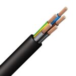 INSTALLATIEKABEL - H07RN-F câble caoutchouc souple 750V Eca noir 5G2