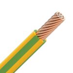INSTALLATIEKABEL - VOB H07V-R fil PVC câblé 750V Eca 70°C Eupen Vert/Jaune 10mm² - V0B10YG-R-ECA B 3500