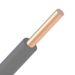 INSTALLATIEKABEL - VOB H07V-U fil PVC massif 750V Eca 70°C Gris mm² - V0B2