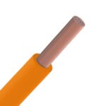 INSTALLATIEKABEL - VOBs H07V-K fil PVC souple 750V Eca 70°C Orange 2