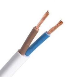 INSTALLATIEKABEL - VTLB H03VV-F câble de raccordement PVC souple 300V blanc 2X0