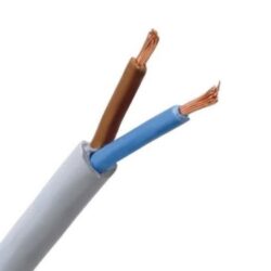 INSTALLATIEKABEL - VTLB H03VV-F câble de raccordement PVC souple 300V gris 2X0