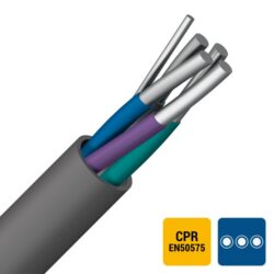 INSTALLATIEKABEL - VVT téléphonie PVC torsadé par quart intérieur 150V Cca s3d2a3 1X4X0
