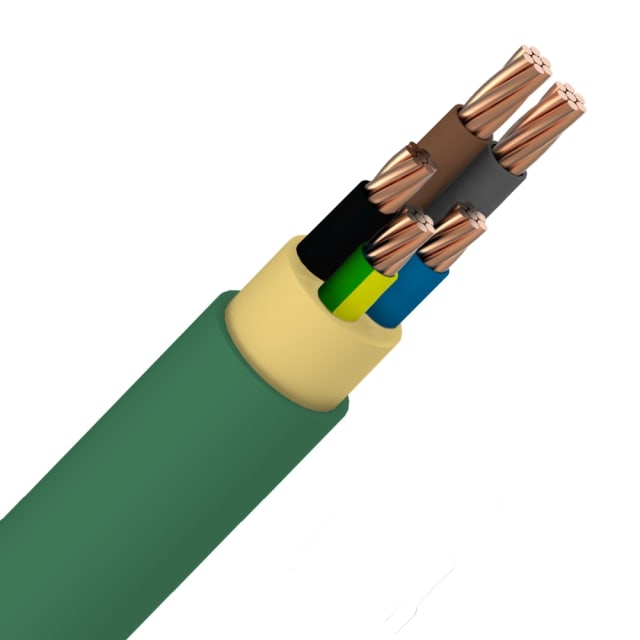 INSTALLATIEKABEL - XGB câble d'installation XLPE/LS0H 1kV Cca s1d2a1 vert 5G16mm² - XGB5G16-CCA B 1000 INSTALLATIEKABEL - XGB câble d'installation XLPE/LS0H 1kV Cca s1d2a1 vert 5G16mm² - XGB5G16-CCA B 1000