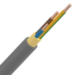INSTALLATIEKABEL - XVB câble d'installation XLPE/PVC 1kV Cca s3d2a3 gris 3G6mm² - XVB3G6-CCA B 1000