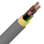 INSTALLATIEKABEL - XVB câble d'installation XLPE/PVC 1kV Cca s3d2a3 gris 4G25mm² - XVB4G25-CCA B 1000