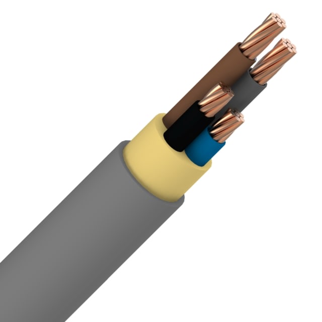 INSTALLATIEKABEL - XVB câble d'installation XLPE/PVC 1kV Cca s3d2a3 gris 4X16mm² - XVB4X16-CCA B 1000 INSTALLATIEKABEL - XVB câble d'installation XLPE/PVC 1kV Cca s3d2a3 gris 4X16mm² - XVB4X16-CCA B 1000