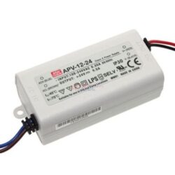 INTEGRATECH - Alimentation LED 24VDC 12W IP30 - APV-12-24