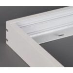 INTEGRATECH - Cadre de montage apparent QT panneau LED 298mmx1184mm blanc RAL9016 - QTSF30120W