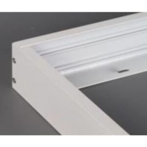 INTEGRATECH - Cadre de montage apparent QT panneau LED 298mmx1184mm blanc RAL9016 - QTSF30120W