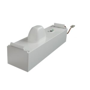 Capteur micro ondes modulaire pour luminaire boîtier rectangulaire blanc