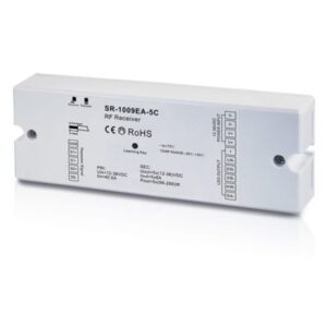 Contrôleur LED RGB W WW 5 canaux SR-1009EA-5C avec borniers de raccordement
