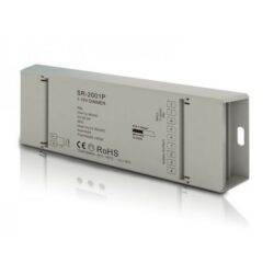 Contrôleur LED RGBW 1-10V 12-36V 4x5A boîtier métallique gris