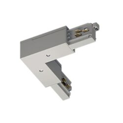 INTEGRATECH - Coude droite pour rail universel 3ph 7p noir - TRA3FRB