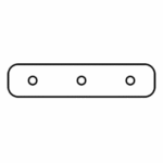 INTEGRATECH - Coupleur droit pour profile SLF1512 - LCSLF1512