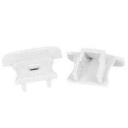 Embout blanc pour profilé RSL15W sans entrée