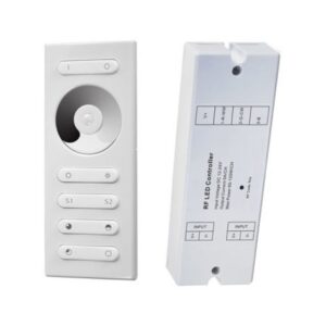 INTEGRATECH - Kit sans fil mono-color basic 1 zone 24VDC x5A - DIM-BASIC