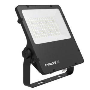 Projecteur LED noir 100W 3000K 120 degrés avec support orientable