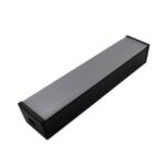 INTEGRATECH - Profiel SL Flat 15x12 zwart 2m dif opaal incl acc - SLF1512B-O2