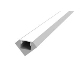 INTEGRATECH - Profil ALU45 alu 2m plexi mat accessoires inclus - ALU45A-M2