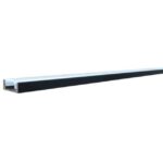 INTEGRATECH - Profil Led Baseline 17x7 2m noir - BS1707B