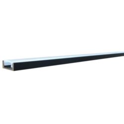 INTEGRATECH - Profil Led Baseline 17x7 2m noir - BS1707B