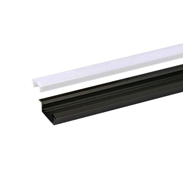 INTEGRATECH - Profil RSL7 noir 2m plexi mat accessoires inclus - RSL7B-M2 INTEGRATECH - Profil RSL7 noir 2m plexi mat accessoires inclus - RSL7B-M2