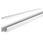 INTEGRATECH - Profil SL Flat 15x12 wit 3m cover opaal incl acc - SLF1512W-O3