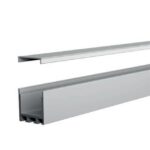 INTEGRATECH - Profil SL Flat 25x25 alu 2m plexi opale acc inclus - SLF2525A-O2