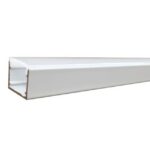 INTEGRATECH - Profil led Baseline 17x15 2m blanc - BS1715W