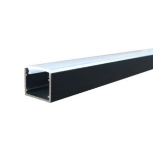 INTEGRATECH - Profil led Baseline 17x15 2m noir - BS1715B