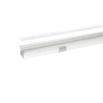 INTEGRATECH - Profile led encastré RSL15 en aluminium anodisé AL6063 en finition blanche RAL90 - RSL15W-M2