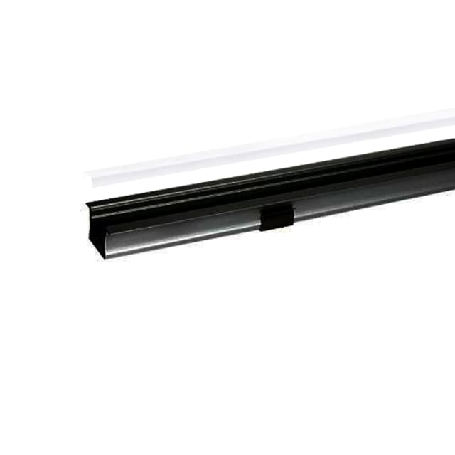 INTEGRATECH - Profile led encastré RSL15 en aluminium anodisé AL6063 en finition noire RAL9004 - RSL15B-M2 INTEGRATECH - Profile led encastré RSL15 en aluminium anodisé AL6063 en finition noire RAL9004 - RSL15B-M2