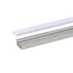 INTEGRATECH - Profile led encastré RSL7 en aluminium anodisé AL6063. Kit complet avec profile - RSL7A-M2