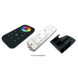 INTEGRATECH - RF kit RGB+W colorwheel 24VDC 4x5A 4 zones - RGB+W-CW4Z