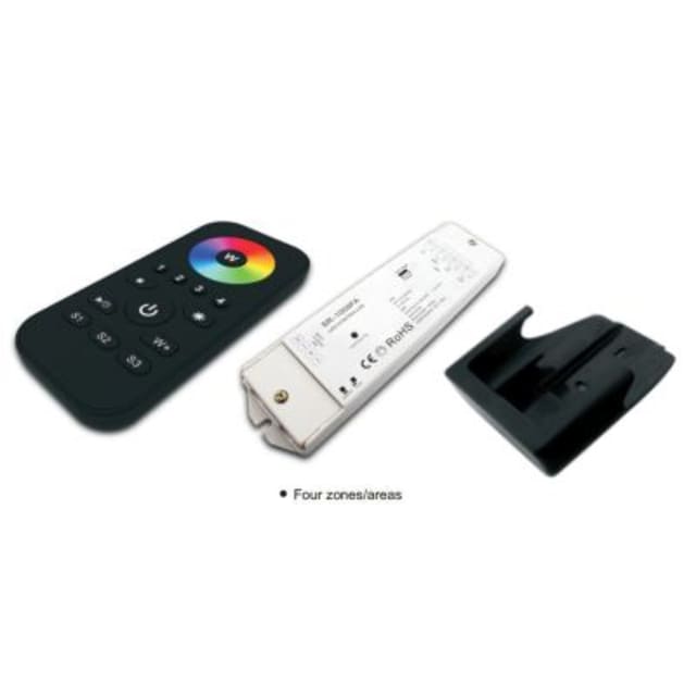 INTEGRATECH - RF kit RGB+W colorwheel 24VDC 4x5A 4 zones - RGB+W-CW4Z INTEGRATECH - RF kit RGB+W colorwheel 24VDC 4x5A 4 zones - RGB+W-CW4Z