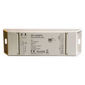 Récepteur LED RF PWM SR-1009PD 12 36V 4x5A boîtier métallique