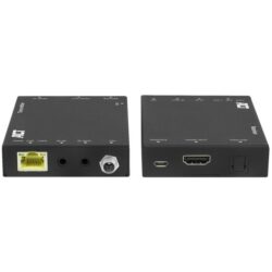 Détails visibles de Extendeur HDMI 4K sur CAT6 avec IR 60 m pour Connectique réseau
