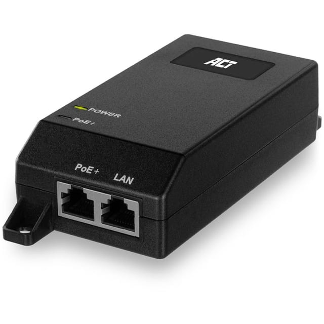 INTRONICS - ACT Gigabit PoE+ (30W) Injector - AC4438 INTRONICS - ACT Gigabit PoE+ (30W) Injector - AC4438