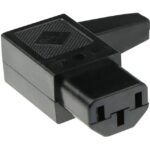 INTRONICS - MPE-Garry 43R011211 C13 Power connector female angled with cable outlet right - SFO20R