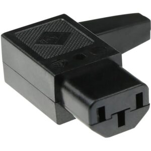 INTRONICS - MPE-Garry 43R011211 C13 Power connector female angled with cable outlet right - SFO20R