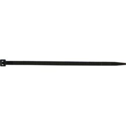 Collier de serrage noir 1000 x 12,5 mm, configuration visible