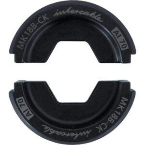 Matrice de sertissage DIN aluminium 300 mm² n°34 pour pinces à sertir