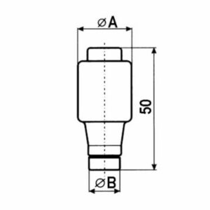 Italweber - Fusible DZIII 35A retardé - 2420T35