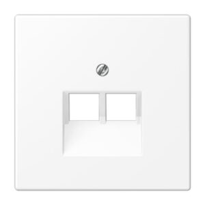 Jung - COUVERCLE 2XRJ45 (8 PÔLES) - LS969-2UAWWM