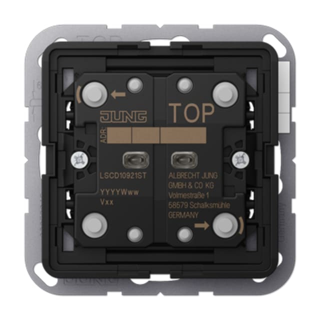Jung - KNX F10 PLATINE COMMANDE UNIVERSEL 2V - LSCD10921ST Jung - KNX F10 PLATINE COMMANDE UNIVERSEL 2V - LSCD10921ST