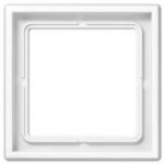 Jung - Plaque 1 poste LS990 blanc alpin - LS981WW