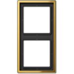 Jung - Plaque 2 postes LS or - GO2982