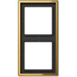 Jung - Plaque 2 postes LS or - GO2982